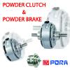 Powder Clutch and Power Brake for tension control system